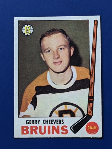 Gerry Cheevers #22 1969 Topps card