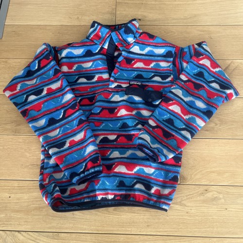 Vintage Patagonia Men’s/Women’s Synchilla Fleece Pullover Aztec •Men’s S/Women M
