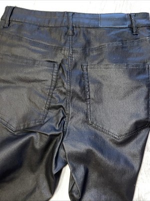 Lederimitat Hose Vera Moda  Damengröße S 30 (36   38)