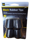 DG Hardware Black 7/8 inch Rubber Tips