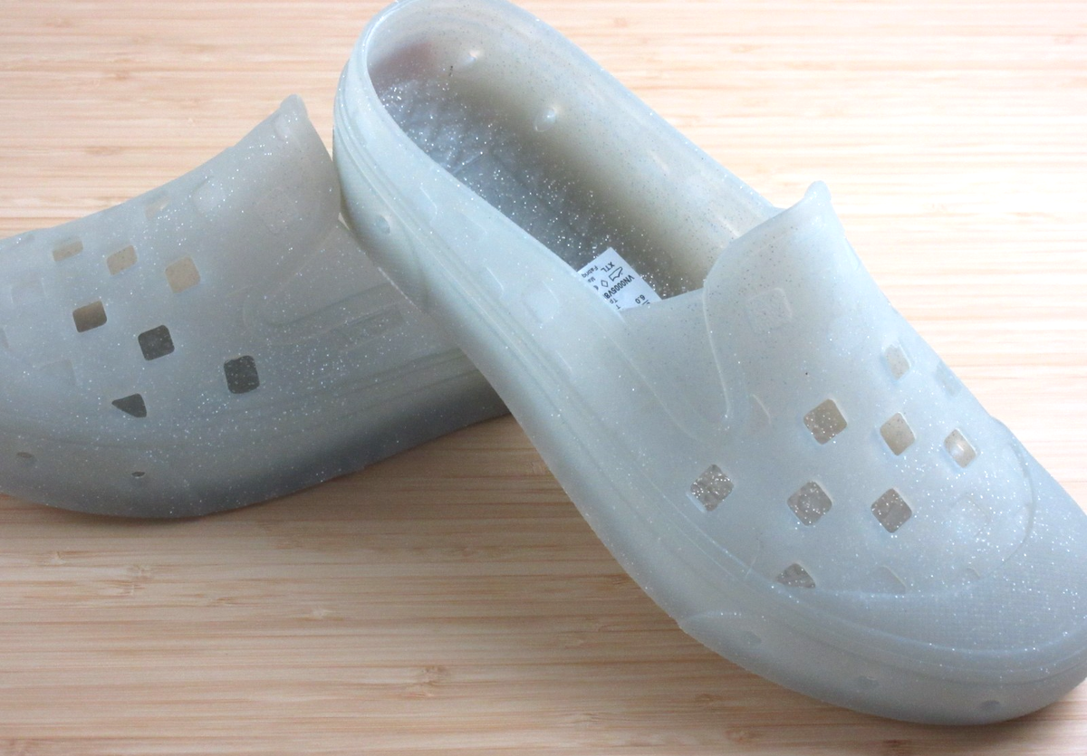Vans Men\'s Slip On Mule Trek Glitter Grey Rubber Water Shoes Size 11 NEW Amazon.com | Vans - Unisex Slip-On Mule TRK Shoes  main image 4