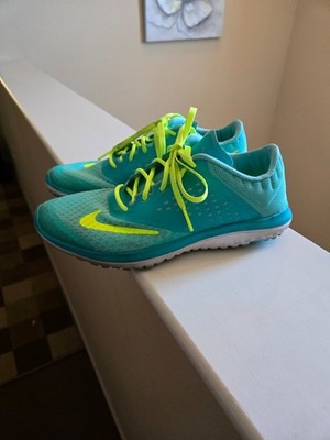 Nike FS Lite Run 2 Athletic Running Shoe Womens Size 7 684667-300 Blue