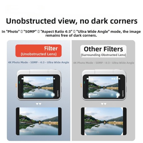 For Insta360 GO Ultra Compatible Lens Filter Set ND8 ND16 ND32 CPL Filters - Picture 9 of 12