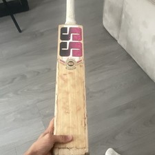 TON pro + Willow Cricket Bat harrow Spring Handle Beige/Pink