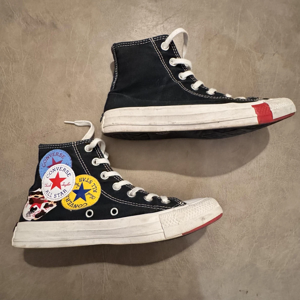 Converse Chuck Taylor All Star High Patchwork - University Red for