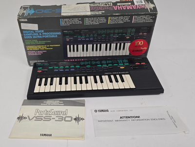 Yamaha VSS-30 Keyboard - Black for sale online | eBay