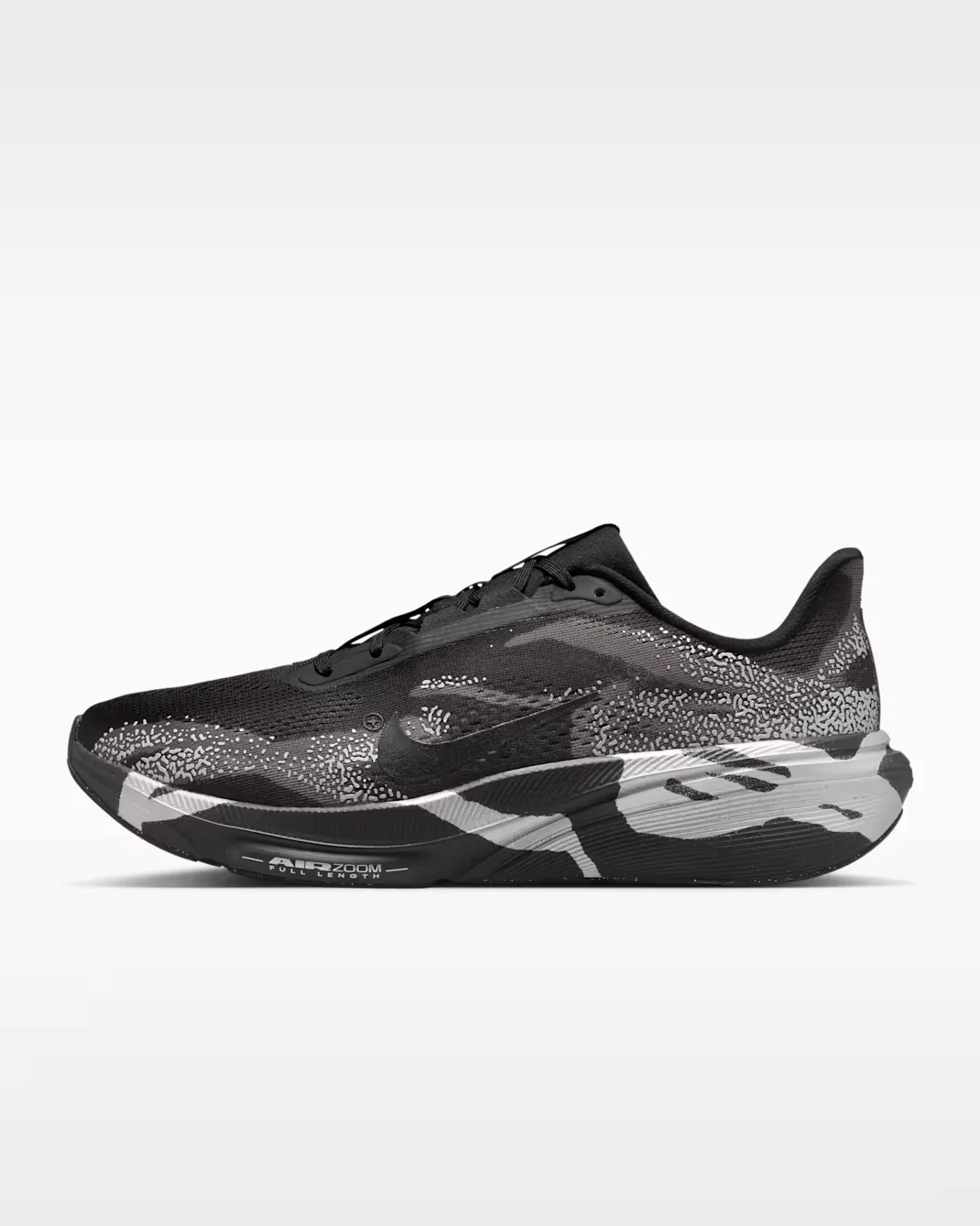 Nike Pegasus 42 Men's Running Shoes in Black/Medium Ash/Metallic Silver