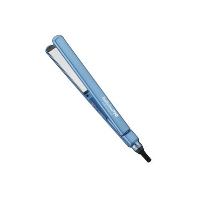 BaBylissPRO Nano Titanium Ultra-Thin Flat Iron, Blue - High Quality