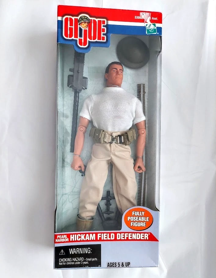 Vintage G.I. Joe Pearl Harbor Hickam Field Defender 12" Hasbro 2001 nuevo Foto 4 de 4