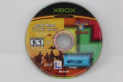 Star Wars: The Clone Wars/Tetris Worlds Microsoft XBOX Original Disc Only Tested