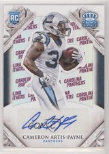 2015 Crown Royale Rookie Signature Team Name 7/10 Cameron Artis-Payne Auto 0a6
