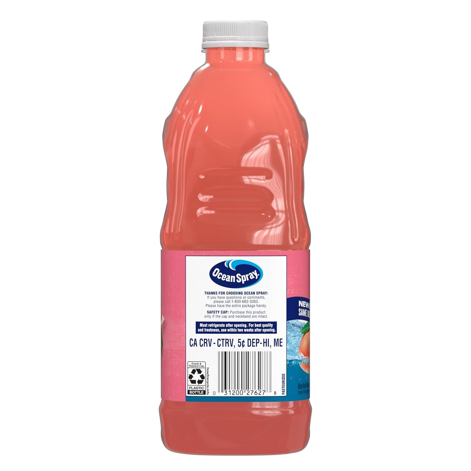 Ocean Spray® Ruby Red Grapefruit Juice Drink, 64 Fl Oz Bottle(Free Ship)