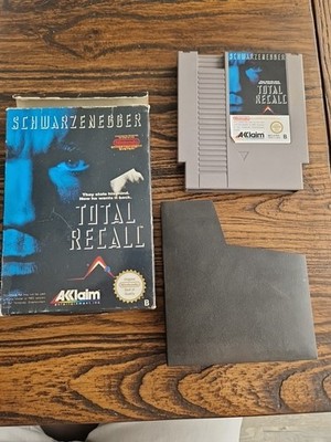 Total Recall NES Schwarzenegger - Nintendo Entertainment System, PAL, CIB