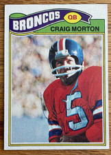 Craig Morton Autographed 1977 Topps