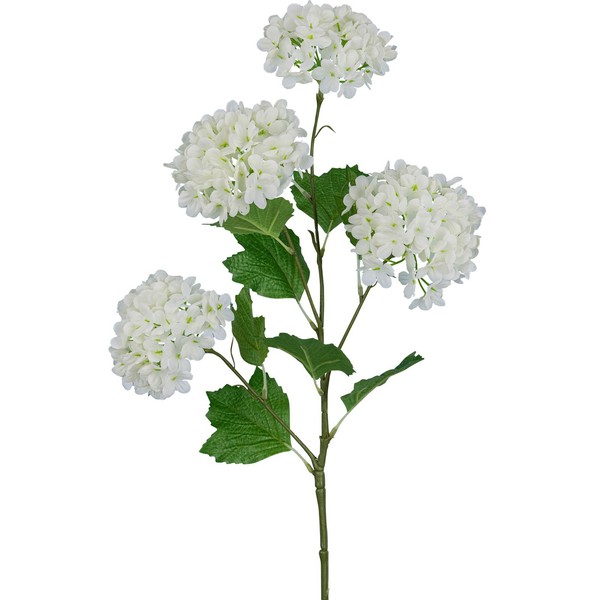 KüNstlicher Schneeballzweig, 3Er Set, Farbe Weiß, HöHe Ca. 68 Cm-image