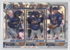 2021 Bowman Talent Pipeline Atomic Refractor Luis Carpio Ronny Mauricio 0y9e