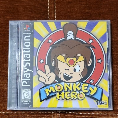 Monkey Hero Sony PlayStation 1 Take-Two 1999 Complete w/ Manual & Case
