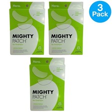 Hero Cosmetics Mighty Patch for Tired Eyes Hydrogel Undereye Patches 3 Pack New