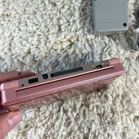 Nintendo 3DS Pearl Pink Handheld Handheld Console System CTR-001 Tested