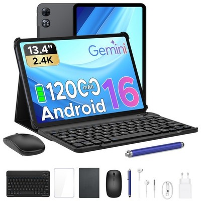 AORLYM P13 Android 16 13,4 Zoll Tablet 48GB+128GB 12000mAh 18W WiFi 5 Gemini AI