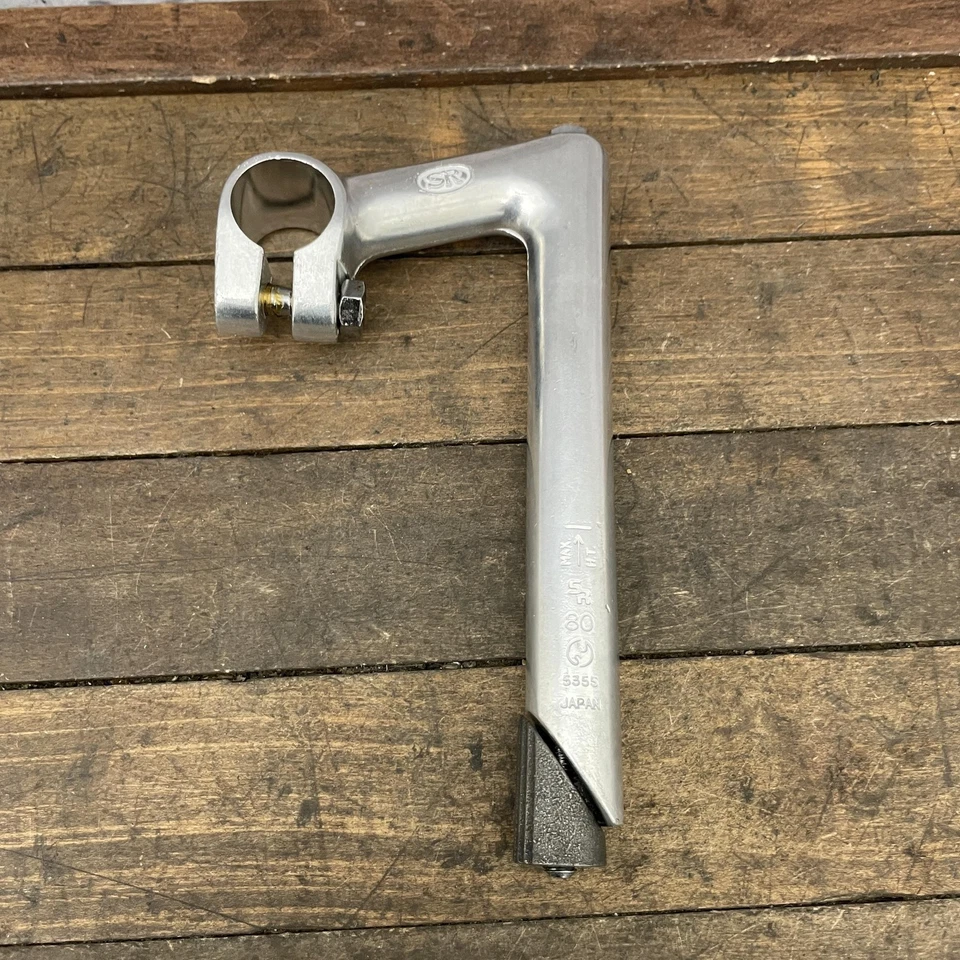 Vintage SR Sakae Quill Stem 80mm 22.2 Quill 25.4 180 NOS New Japan Road Bike - Image 2 of 4