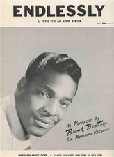 Endlessly Sheet Music Brook Benton