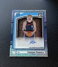 2024-25 Donruss Optic - Rated Rookie Signatures Choice Trentyn Flowers #330