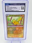Pikachu 025/165 Sv: Scarlet & Violet 151 Reverse Holo Pokeball CGC 10