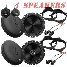 JBL Stage2 720W Component & 480W Coaxial Speakers for 2007-2013 Sierra CREW CAB