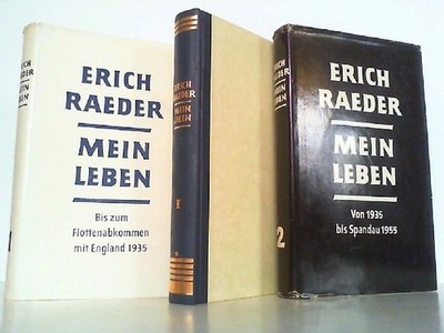 Mein Leben. Hier in 2 Bänden komplett ! Band 1: Bis zum Flottenabkommen mit Engl