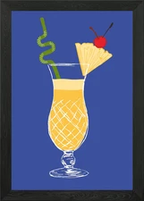 Pop Art Best Art Tequila Framed Wall Art Poster Canvas Print Picture