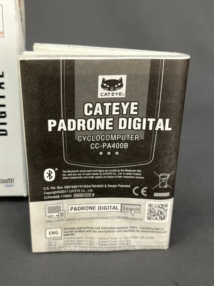 New Cateye Padrone Digital CC-PA400B Head Unit Only Bluetooth Smart (5E) - Image 2 of 4