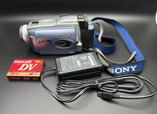 Sony Handycam DCR  TRV38 MiniDV Camcorder   Untested w/ Charger  Maxell Tape