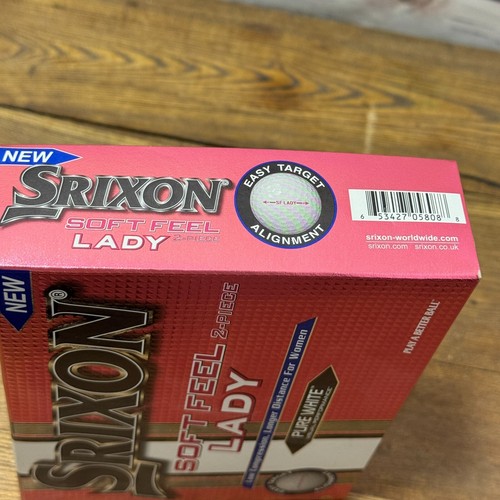 12 Srixon Soft Feel Lady Golf Balls 4 Box Pack with 3 Balls Each NEW NIB Dozen - Picture 7 of 8