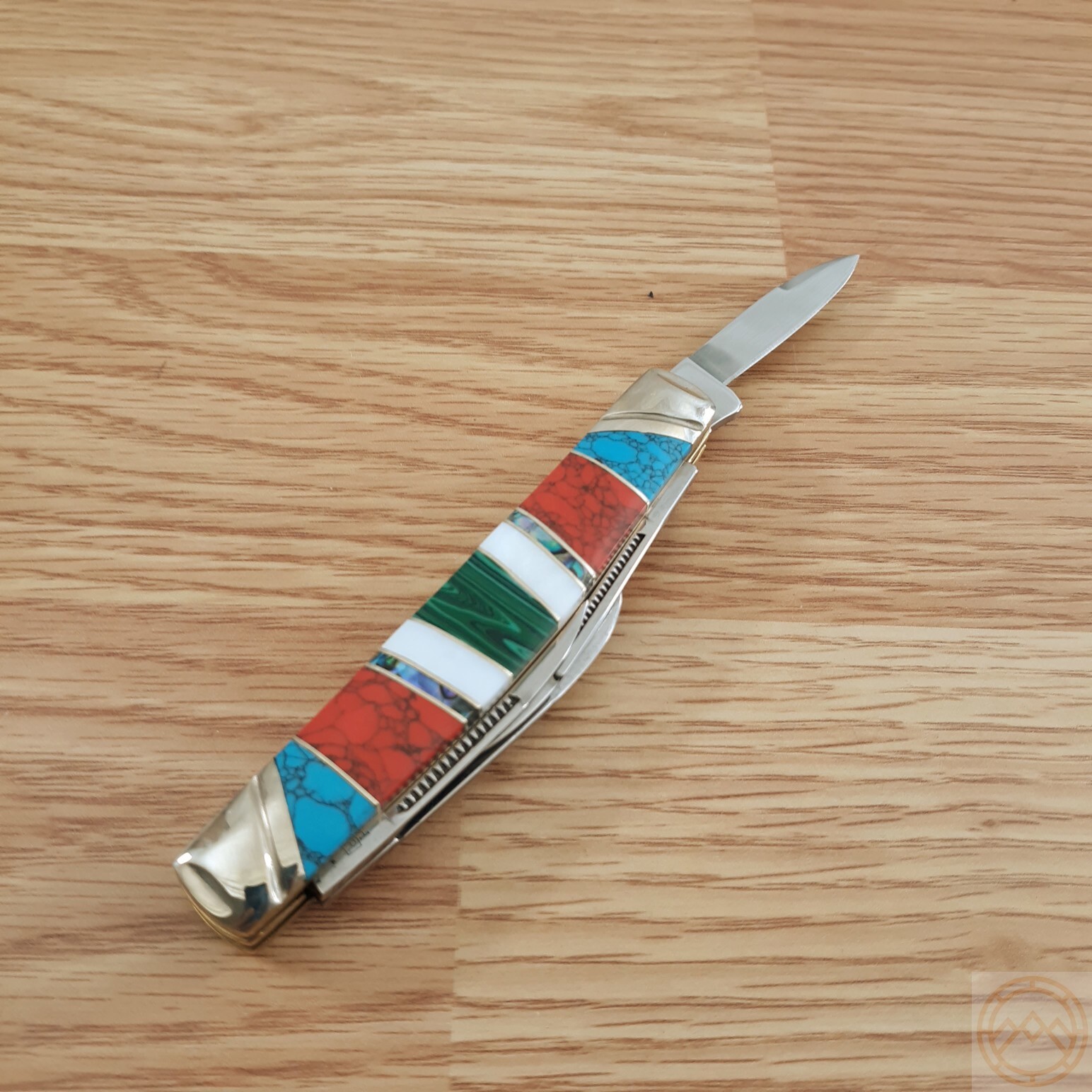 Rough Ryder Stoneworx Congress Pocket Knife 440B Steel Blades Synthetic Handle