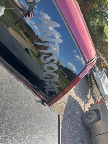 Antisocial Decal In Assorted of Colors And Sizes - Picture 2 of 7