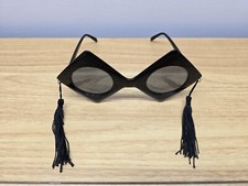 Black Graduation Party Sunglasses Photo Props