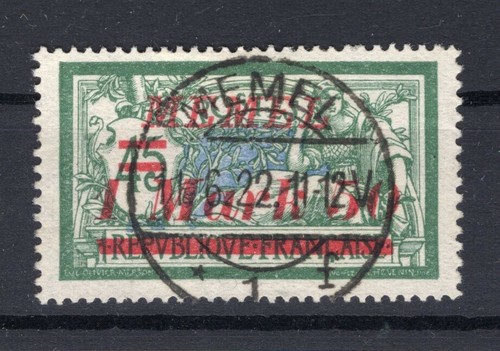 Memel 65II ABART Gest. BPP 14EUR (y73988
