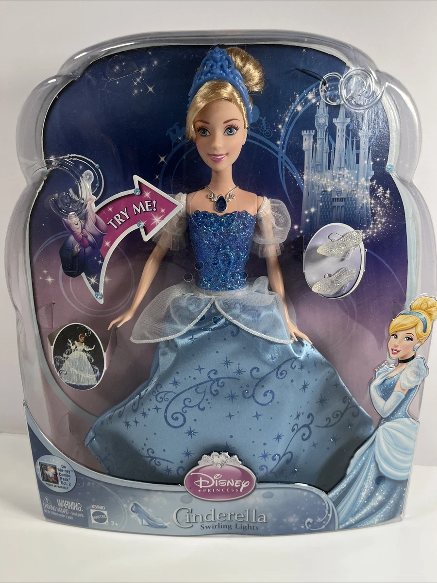 Disney Princess Swirling Lights Cinderella Doll-