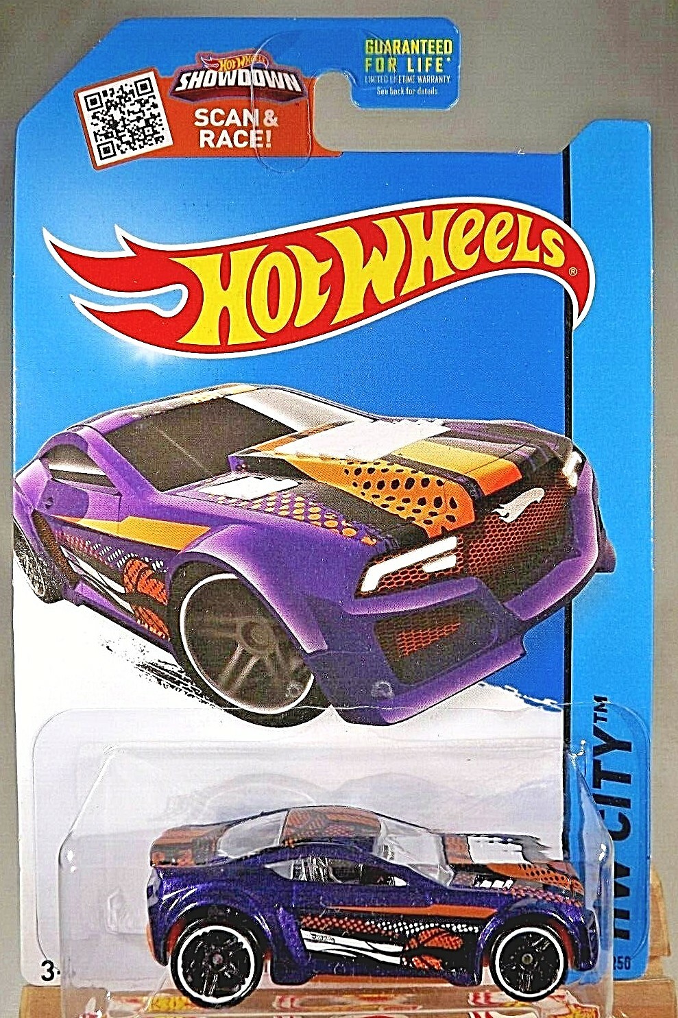 2015 Hot Wheels #67 HW City-HW All Stars TORQUE TWISTER Purple Variant wBlkPr5Sp