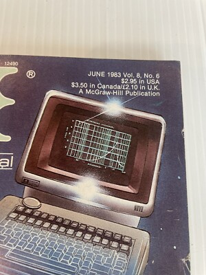 Vintage Byte Magazine June 1983 : 16-Bit Designs | eBay