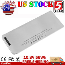 Battery for Apple Macbook 13" Aluminum Unibody 2008 Fits: A1278 A1280 4800mAh