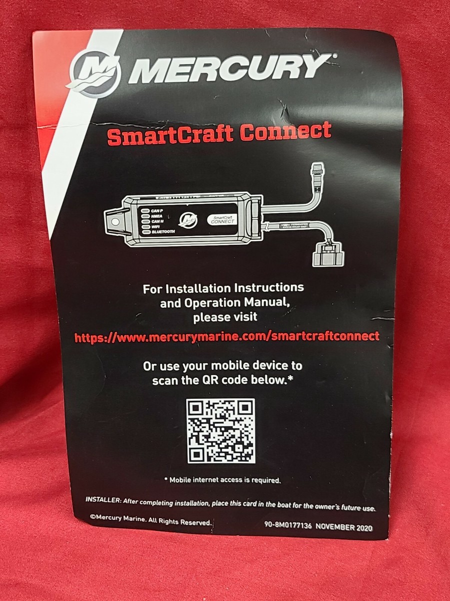 Mercury NMEA Smartcraft Connect Module Dual Eng Part