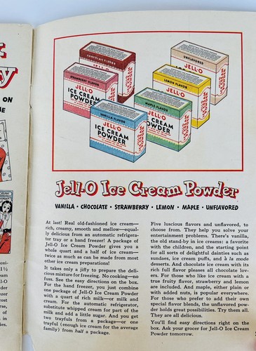 Libro de recetas de gelatina de Jack & Mary's segunda impresión Jack Benny 1937 - Imagen 10 de 10