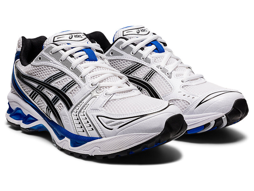 人気 ☆ ASICS ☆ GEL-KAYANO 14 WHITE TUNA BLUE Asics Gel-Kayano 14 White Tuna Blue 1201A019-101 Men's Size
