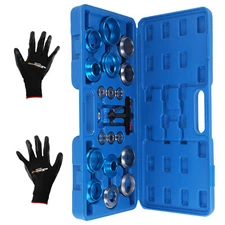 Camshaft Crankshaft Oil Seal Bearing Removal Installer Tool Set 27mm-58mm