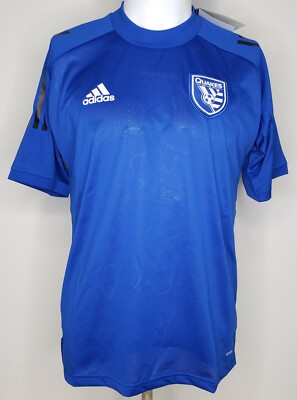 SAN JOSE QUAKES Adidas Aeroready Size Small MLS Blue Training