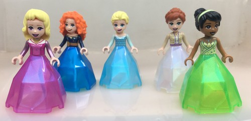 LEGO®-Minifigure Diamante Abito da ballo DISNEY PRINCESSES - Anna Tiana Elsa - Foto 6 di 39