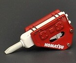 YCC - Accessoire YCC BRH rouge pour pelle KOMATSU PC300-8/PC350-8/PC450 - 1/5...