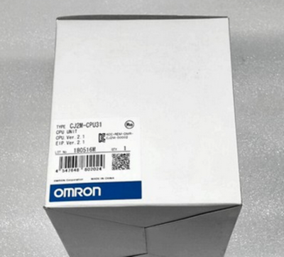 1PC Omron CJ2M-CPU31 CJ2M CPU31 PLC CPU Controllers New In